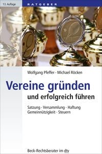 Produktbild: Vereine gr&uuml;nden und erfolgreich f&uuml;hren