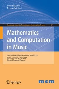 Produktbild: Mathematics and Computation in Music