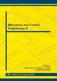 Produktbild: Mechanics and Control Engineering III