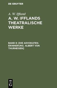Produktbild: [Die Advokaten. Erinnerung. Albert von Thurneisen]