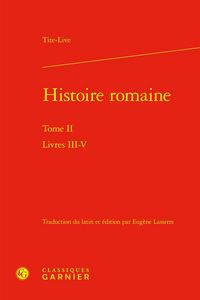 Produktbild: Histoire Romaine Tome 2 : Livres Iii-V