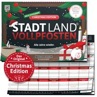 Produktbild: DENKRIESEN - Stadt Land Vollpfosten® - CHRISTMAS EDITION - Alle Jahre wieder.- A4