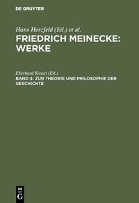 Produktbild: Zur Theorie und Philosophie der Geschichte