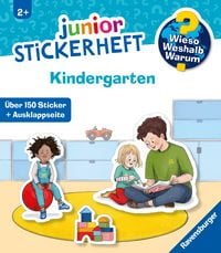 Produktbild: Wieso? Weshalb? Warum? junior Stickerheft - Kindergarten