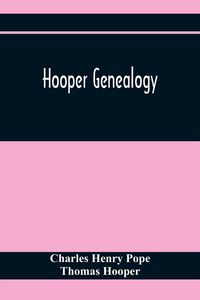 Produktbild: Hooper Genealogy