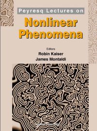 Bild vom Artikel Peyresq Lectures on Nonlinear Phenomena vom Autor 