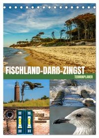 Produktbild: Fischland-Dar&szlig;-Zingst Terminplaner (Tischkalender 2026 DIN A5 hoch), CALVENDO Monatskalender