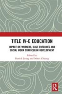 Produktbild: Title IV-E Child Welfare Education