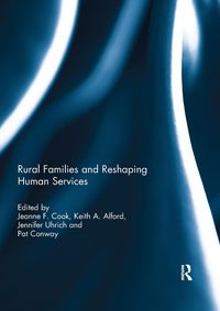 Produktbild: Rural Families and Reshaping Human Services