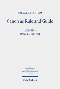 Produktbild: Canon as Rule and Guide