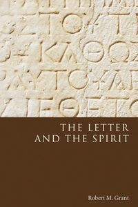 Produktbild: The Letter and the Spirit