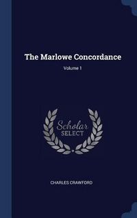 Produktbild: The Marlowe Concordance; Volume 1