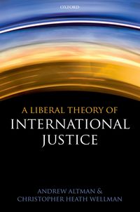 Produktbild: A Liberal Theory of International Justice