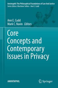 Produktbild: Core Concepts and Contemporary Issues in Privacy