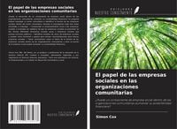 Produktbild: El papel de las empresas sociales en las organizaciones comunitarias