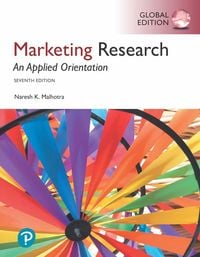 Produktbild: Marketing Research: An Applied Orientation, Global Edition