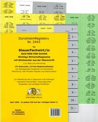 Produktbild: D&uuml;rckheimRegister&reg; STEUERFACHWIRT/IN - AktG-BGB-HGB-GmbHG mit Stichworten