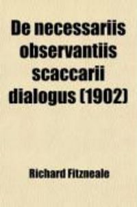 Produktbild: De Necessariis Observantiis Scaccarii Dialogus (1902)