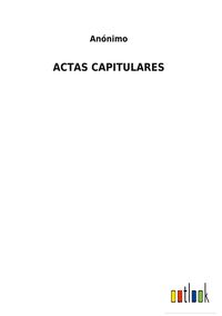 Produktbild: Actas Capitulares