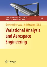 Produktbild: Variational Analysis and Aerospace Engineering