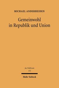 Produktbild: Gemeinwohl in Republik und Union