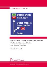 Produktbild: Ortsnamen in Zeit, Raum und Kultur