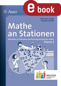 Produktbild: Mathe an Stationen 2 Inklusion
