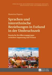 Produktbild: Sprachen und interethnische Beziehungen in Estland in der Umbruchszeit