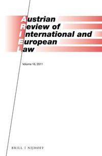 Produktbild: Austrian Review of International and European Law, Volume 16 (2011)