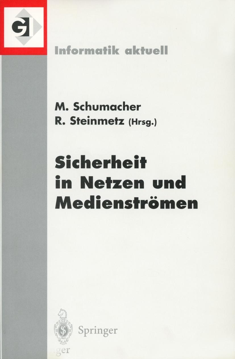 Produktbild: Sicherheit in Netzen und Medienstr&ouml;men