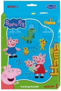 Produktbild: Hama B&uuml;gelperlen Peppa Pig midi 2000 St&uuml;ck