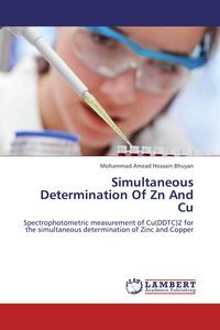 Produktbild: Simultaneous Determination Of Zn And Cu