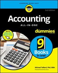 Produktbild: Accounting All-in-One For Dummies (+ Videos and Quizzes Online), 3rd Edition
