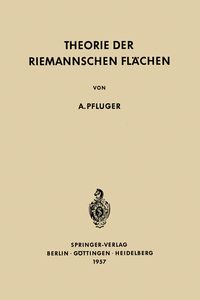 Produktbild: Theorie der Riemannschen Fl&auml;chen