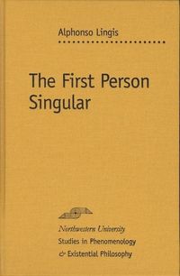 Produktbild: Lingis, A:  The First Person Singular
