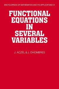 Produktbild: Functional Equations in Several Variables