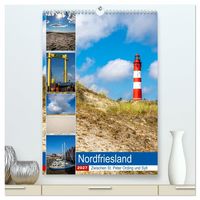 Produktbild: Nordfriesland, Zwischen St. Peter Ording und Sylt (hochwertiger Premium Wandkalender 2027 DIN A2 hoch), Kunstdruck in Hochglanz
