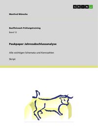 Produktbild: Paukpaper Jahresabschlussanalyse
