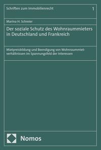 Produktbild: Der soziale Schutz des Wohnraummieters in Deutschland und Frankreich