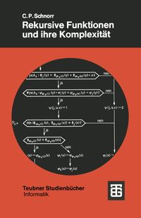 Produktbild: Rekursive Funktionen und ihre Komplexit&auml;t