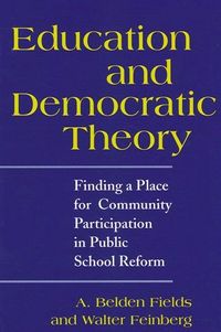Produktbild: Education and Democratic Theory