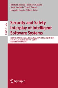 Produktbild: Security and Safety Interplay of Intelligent Software Systems