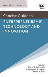 Produktbild: Concise Guide to Entrepreneurship, Technology and Innovatio