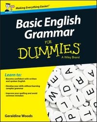 Produktbild: Basic English Grammar For Dummies, UK Edition