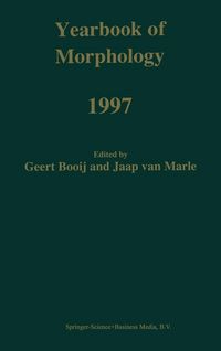 Produktbild: Yearbook of Morphology 1997