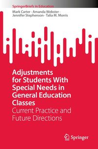 Produktbild: Adjustments for Students With Special Needs in General Education Classes