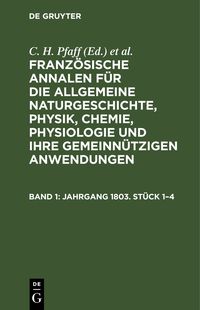 Produktbild: Jahrgang 1803. St&uuml;ck 1&ndash;4