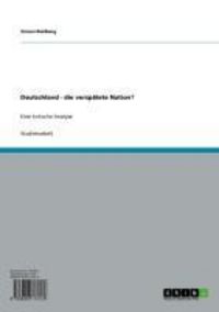 Produktbild: Deutschland - die versp&auml;tete Nation?