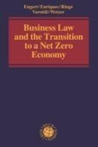 Produktbild: Business Law and the Transition to a Net Zero Economy