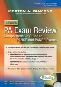 Produktbild: Daviss Pa Exam Review W/cd